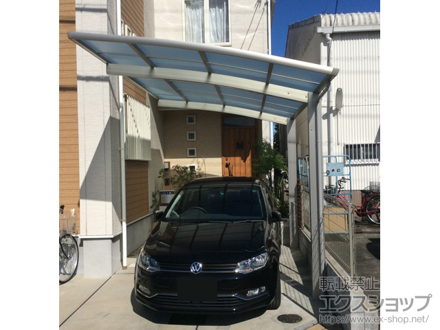 大阪府東大阪市ののカーポート レイナポートグラン　積雪〜20cm対応 施工例