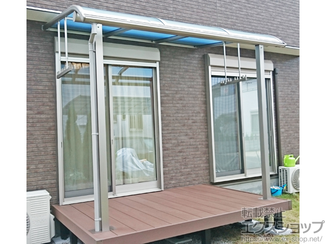 埼玉県川越市ののウッドデッキ リウッドデッキ 200 施工例