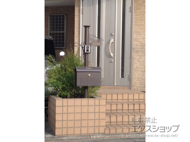 東京都江戸川区のの機能門柱・ポスト エレニー 施工例