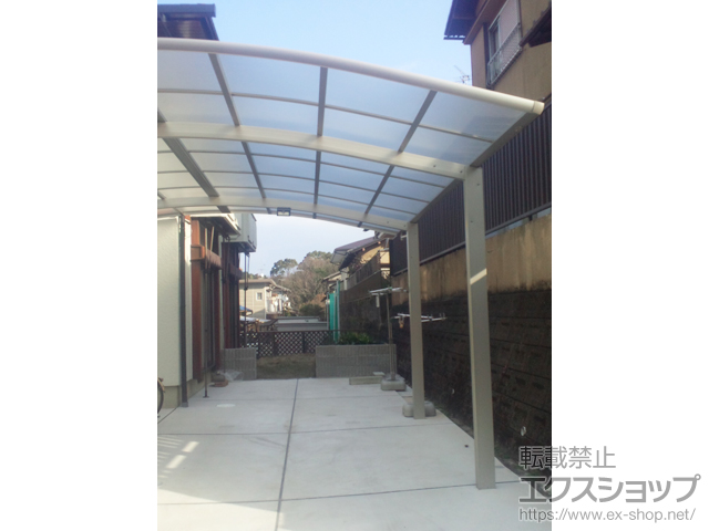 奈良県生駒市ののカーポート レイナツインポートグラン　積雪〜20cm対応 施工例