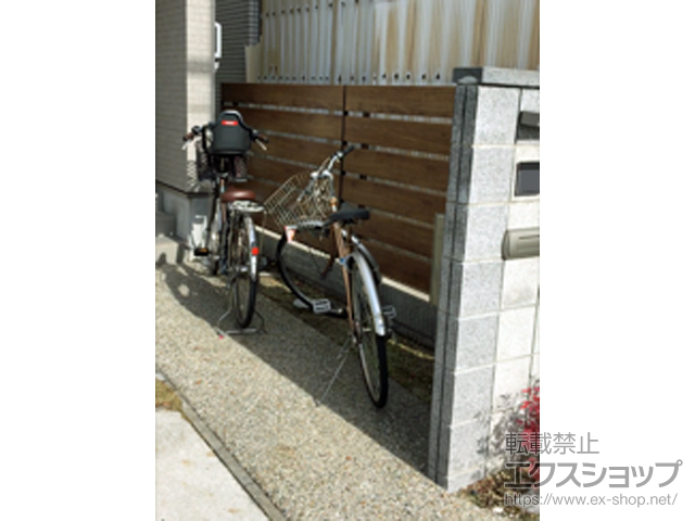 愛知県名古屋市ののフェンス・柵 コレット1型 フリー支柱 施工例