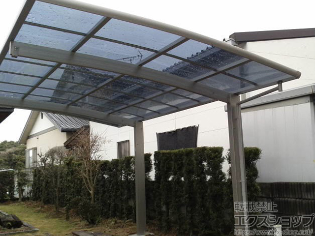 福岡県筑後市ののカーポート レイナポートグラン　積雪〜20cm対応 施工例