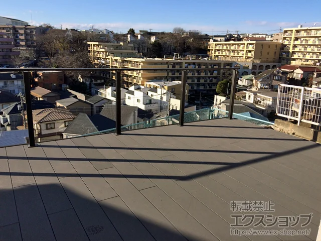 神奈川県横浜市のYKKAPのウッドデッキ リウッドデッキ 200 施工例