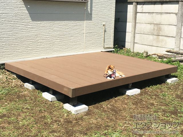 東京都武蔵野市ののウッドデッキ マージウッドデッキ 施工例