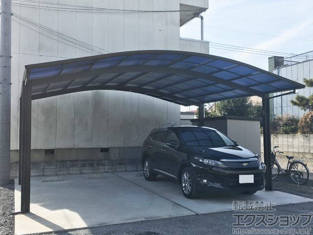 群馬県高崎市ののカーポート レイナツインポートグラン　積雪〜20cm対応 施工例