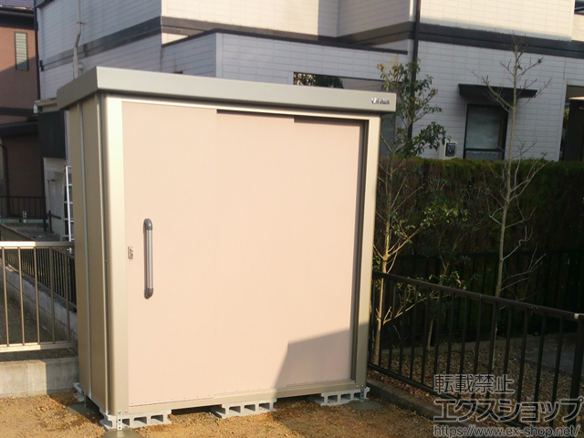 長崎県諫早市のの物置・屋外倉庫 エスケーエイト SK8-50 一般型 1800×800×1940 SK8-50 施工例