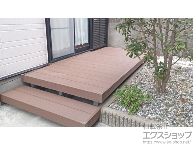 兵庫県神戸市ののウッドデッキ リウッドデッキ200 施工例