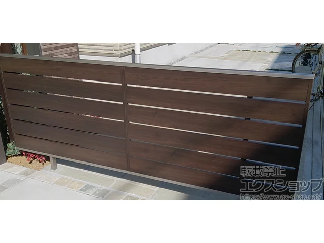 ��ʌ��������܎s��LIXIL ���N�V��(TOEX)�̃t�F���X�E��E�� �W�I�[�i�t�F���XYS�^ �t���[�|�[���^�C�v �}�e���A���J���[ �{�H��