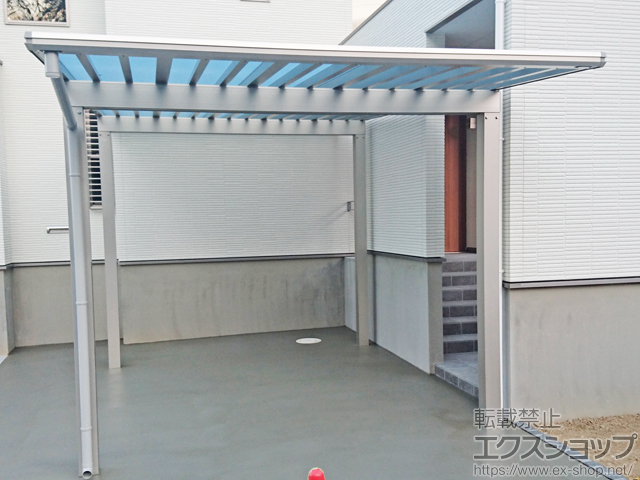 千葉県木更津市ののカーポート エフルージュ ワン50 積雪〜50cm対応 施工例