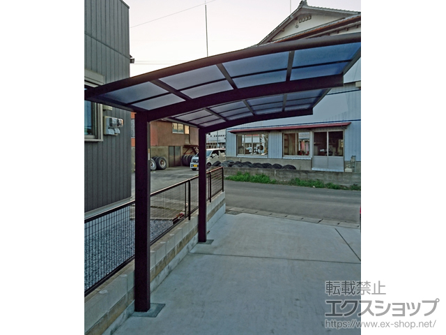 宮崎県西都市ののカーポート レイナポートグラン　積雪〜20cm対応 施工例