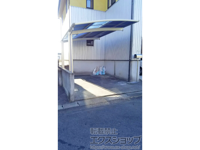 長崎県佐世保市ののカーポート プレシオスポート 積雪〜20cm対応 施工例