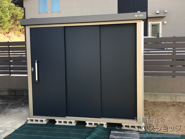 広島県東広島市のの物置・屋外倉庫 エスケーエイト SK8-100 一般型 2200×1600×1940 SK8-100 施工例