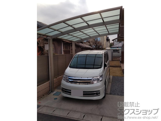 千葉県柏市ののカーポート レイナポートグラン　積雪〜20cm対応 施工例