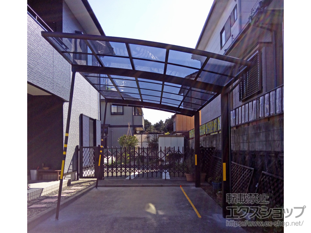 福岡県遠賀郡岡垣町ののカーポート レイナポートグラン　積雪〜20cm対応 施工例