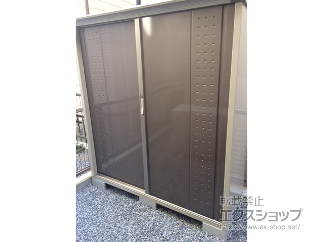 埼玉県さいたま市のの物置・屋外倉庫 グランプレステージジャンプ 1488×530×1600 GP-155B-T-CB 施工例