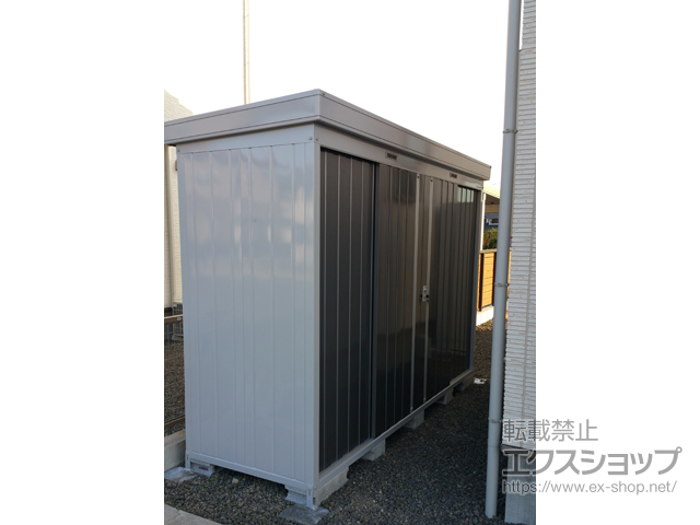 鹿児島県霧島市のの物置・屋外倉庫 ネクスタ 一般型 3050×950×2020 NXN-29S-PG 施工例