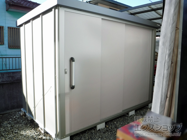 静岡県藤枝市のの物置・屋外倉庫 エスケーエイト SK8-130 一般型 2600×1600×1940 SK8-130 施工例