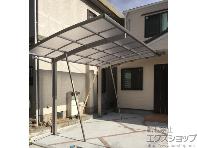 大阪府吹田市ののカーポート レイナポートグラン　積雪〜20cm対応 施工例