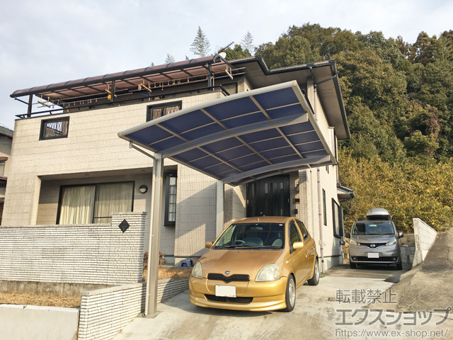 香川県さぬき市ののカーポート レイナポートグラン　積雪〜20cm対応 施工例