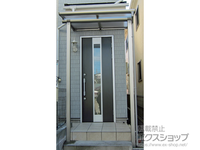 神奈川県藤沢市ののテラス屋根 ヴェクターテラス F型 テラスタイプ 単体 積雪〜20cm対応 施工例