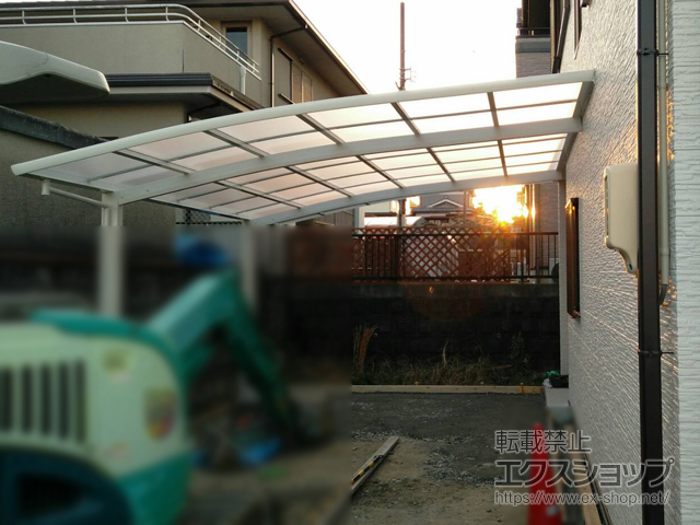 三重県名張市ののカーポート レイナベーカポートグラン　積雪〜20cm対応 施工例