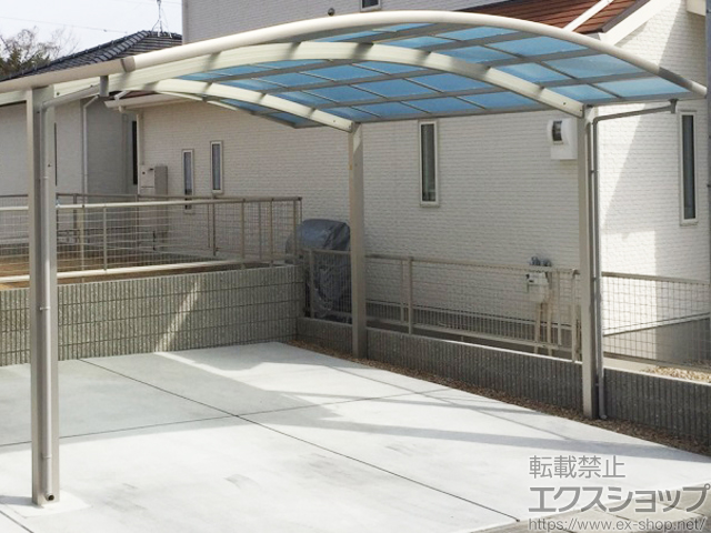 滋賀県大津市ののカーポート レイナツインポートグラン　積雪〜20cm対応 施工例