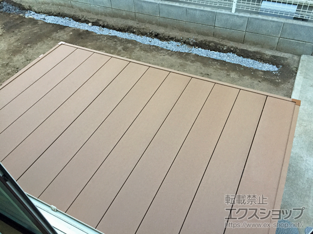 埼玉県川口市ののウッドデッキ リウッドデッキ 200 施工例