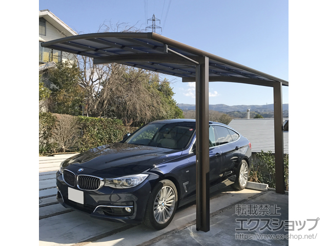 静岡県田方郡函南町ののカーポート プレシオスポート 積雪〜20cm対応 施工例