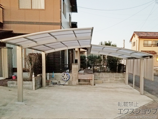 佐賀県伊万里市ののカーポート プレシオスポート 積雪〜20cm対応 施工例