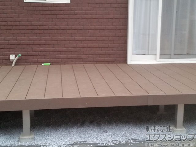 千葉県市原市ののウッドデッキ リウッドデッキ 200 施工例