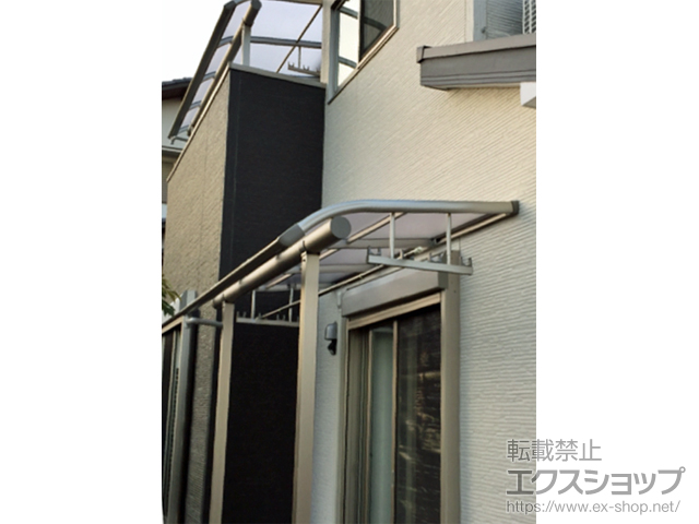 兵庫県神戸市ののテラス屋根 プレシオステラス R型 テラスタイプ 単体 積雪〜20cm対応 施工例