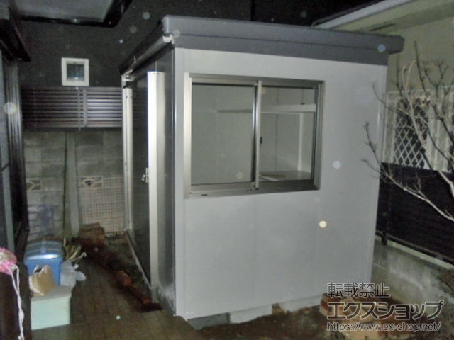 東京都練馬区のの物置・屋外倉庫 ナイソー 一般型 2460×1880×2270 SMK-47S 施工例