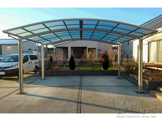 千葉県東金市ののカーポート レイナツインポートグラン　積雪〜20cm対応 施工例
