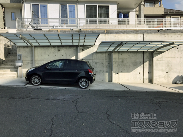 大分県大分市ののカーポート レイナポートグラン　積雪〜20cm対応 施工例