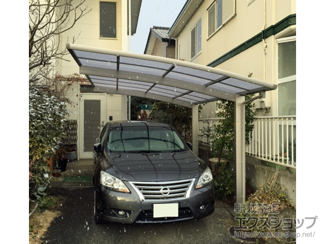 宮城県仙台市ののカーポート プレシオスポート 積雪〜20cm対応 施工例