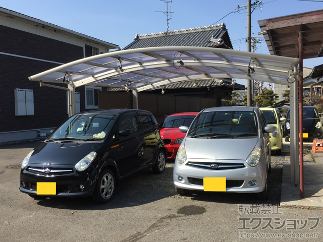 岐阜県瑞穂市ののカーポート レイナツインポートグラン　積雪〜20cm対応 施工例