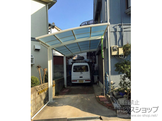 兵庫県明石市ののカーポート レイナポートグラン　積雪〜20cm対応 施工例