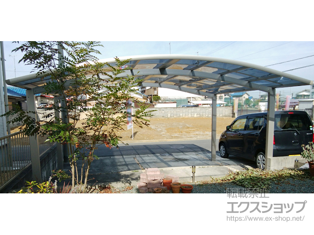 三重県津市ののカーポート レイナツインポートグラン　積雪〜20cm対応 施工例