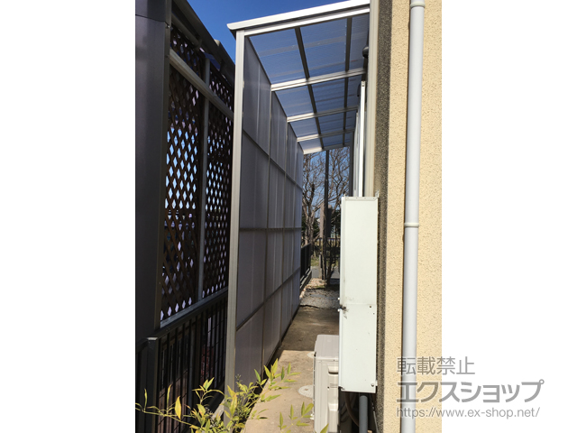 愛媛県伊予市ののストックヤード ストックヤードII オープンタイプ 積雪〜20cm対応 施工例