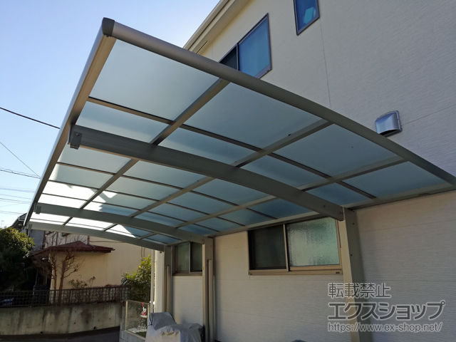 神奈川県秦野市ののカーポート レイナポートグラン 延長　積雪〜20cm対応 施工例