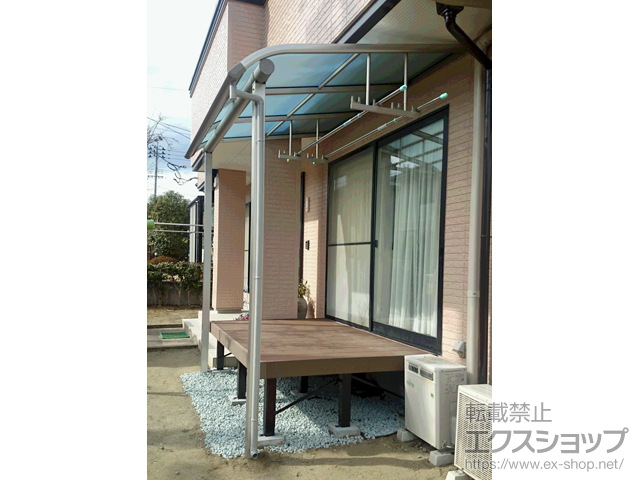 宮城県名取市ののウッドデッキ リウッドデッキ 200 施工例