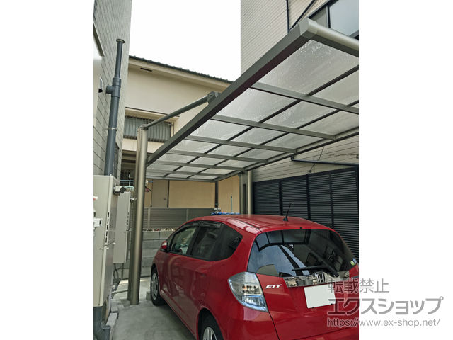 東京都江戸川区ののカーポート 4G フォーグ 積雪〜20cm対応 施工例