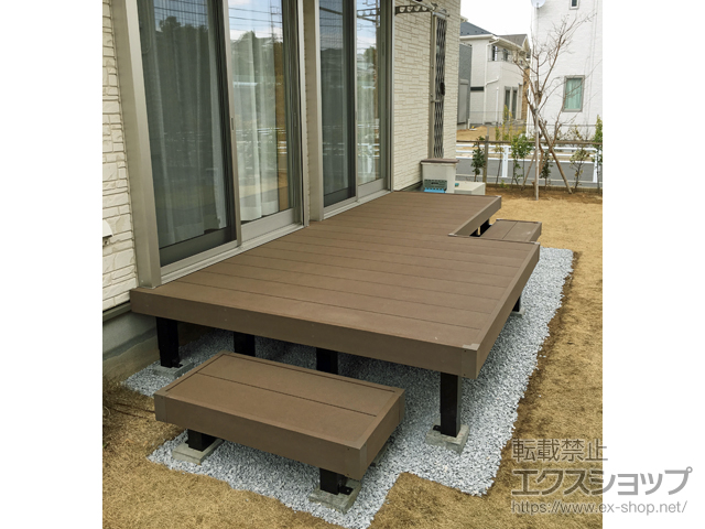 千葉県市原市ののウッドデッキ リウッドデッキ 200 施工例