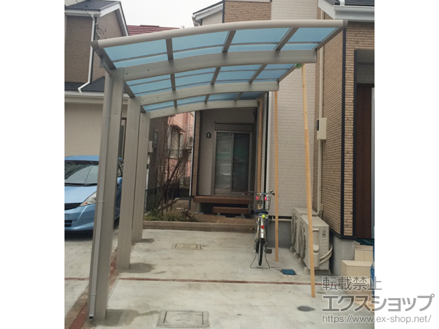 埼玉県所沢市ののカーポート レイナポートグラン50 積雪〜50cm対応*3本柱仕様 施工例