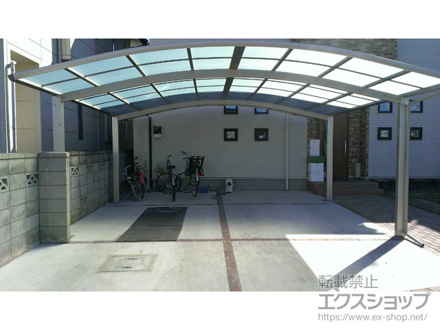 埼玉県春日部市ののカーポート レイナツインポートグラン　積雪〜20cm対応 施工例