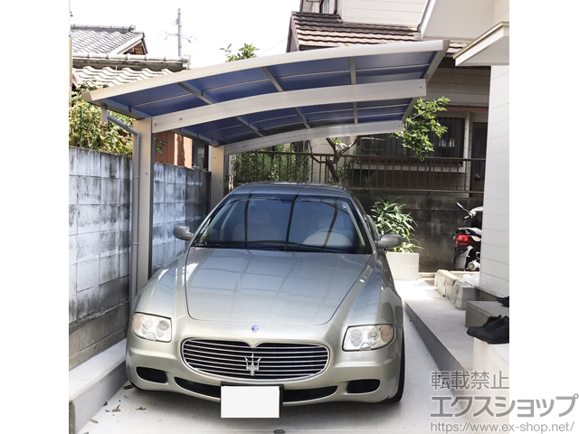 福岡県福岡市ののカーポート プレシオスポート 積雪〜20cm対応 施工例