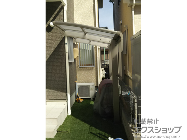 岐阜県大垣市ののサイクルポート・駐輪場 プレシオスポート ミニ 積雪〜20cm対応 施工例