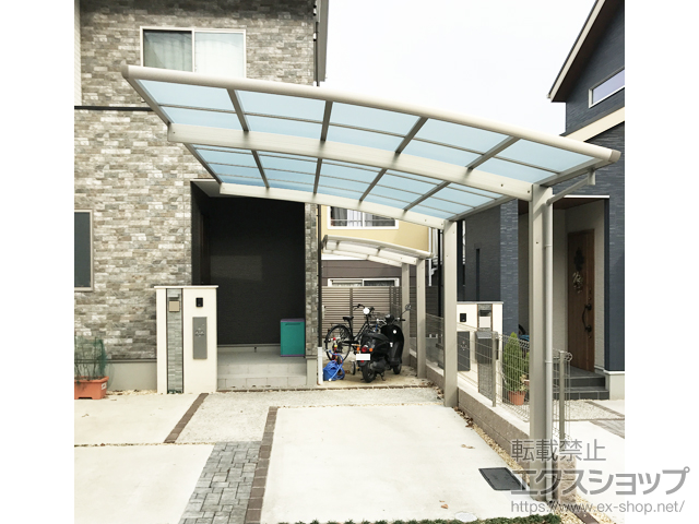 福岡県福岡市ののカーポート レイナポートグラン　積雪〜20cm対応 施工例