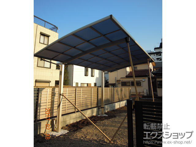 東京都世田谷区ののカーポート レイナポートグラン　積雪〜20cm対応 施工例