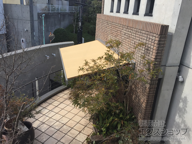 愛知県名古屋市ののオーニング・日よけ サンブレロ タイプ01 手動式 施工例
